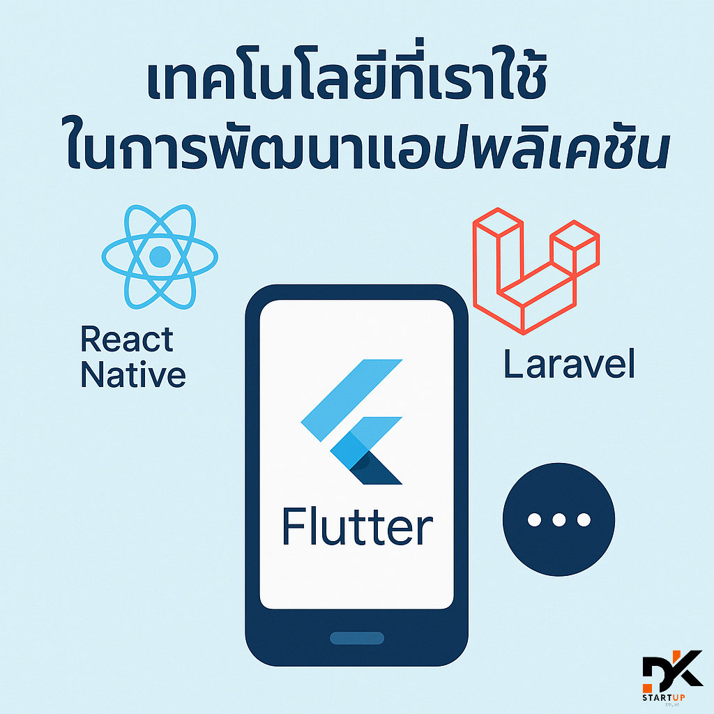 เทคโนโลยีที่เราใช้ในแอพเชียงใหม่